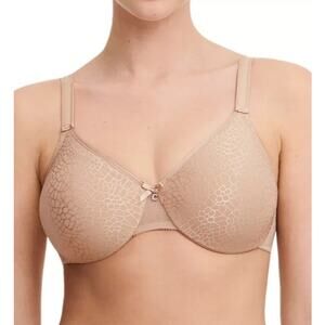 Chantelle C Magnifique Underwire Minimizer Bra – Nude 32D Full Coverage Support